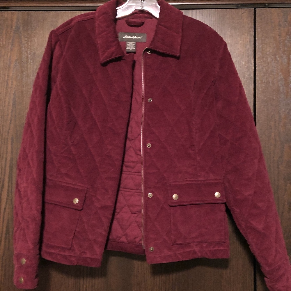 Eddie Bauer Women's Quilted Corduroy Jacket
